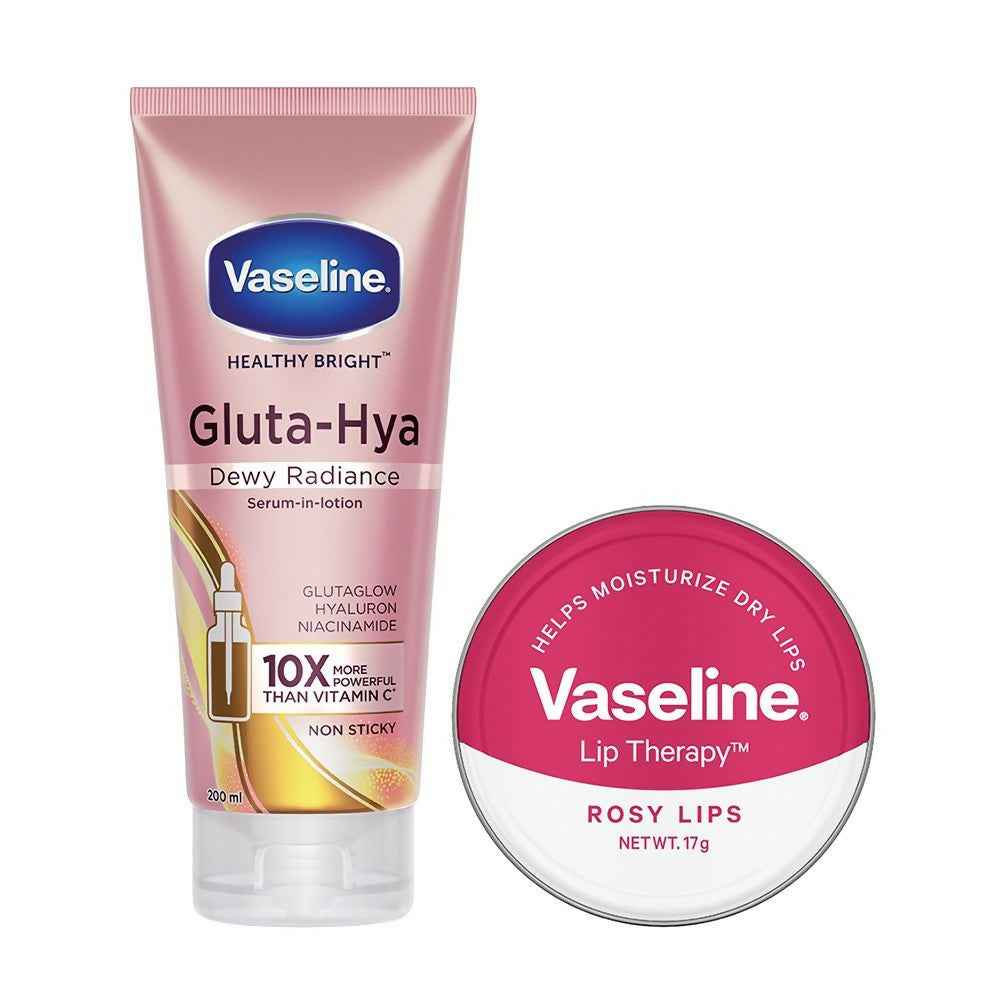 Vaseline Radiant Skin &amp; Hydrated Lips Combo