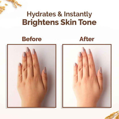 Mamaearth Rice Water Tone Up Face Cream with Rice Water &amp; Niacinamide for Glass Skin