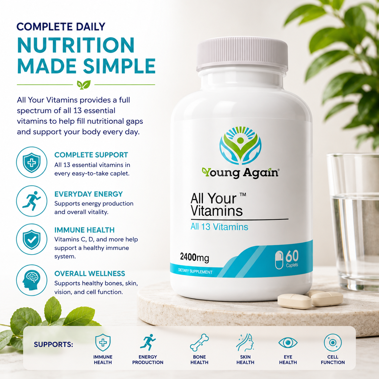 All Your Vitamins - 13 in 1 by Young Again
