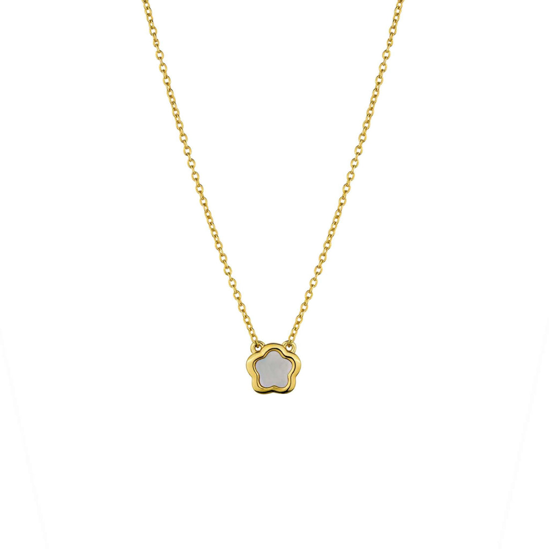 Nacre Flower Necklace