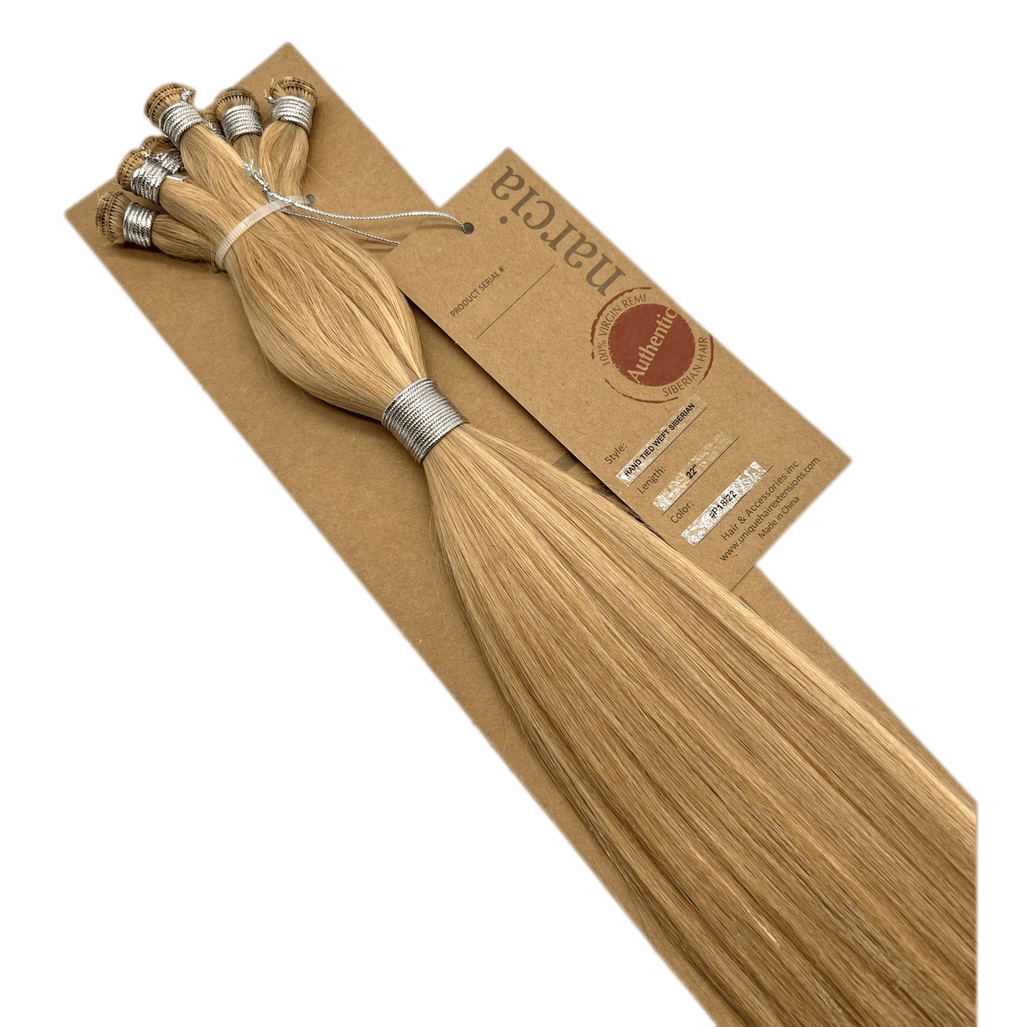 Narcia Remy Siberian Hand Tied Weft 22" (100g)