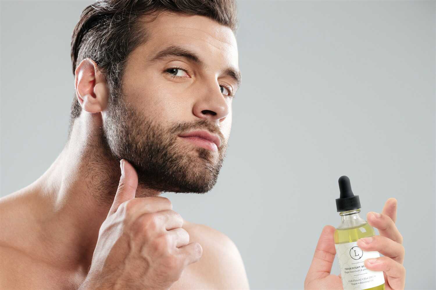 CBD Natural Handmade Beard Oil with CBD, Beard Softener, Beard Moisture, Beard care (THC free) by Lizush