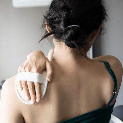 Natural Loofah Shower Pad | Eco Exfoliating Body Scrubber by GNS Beauty & Personal Care