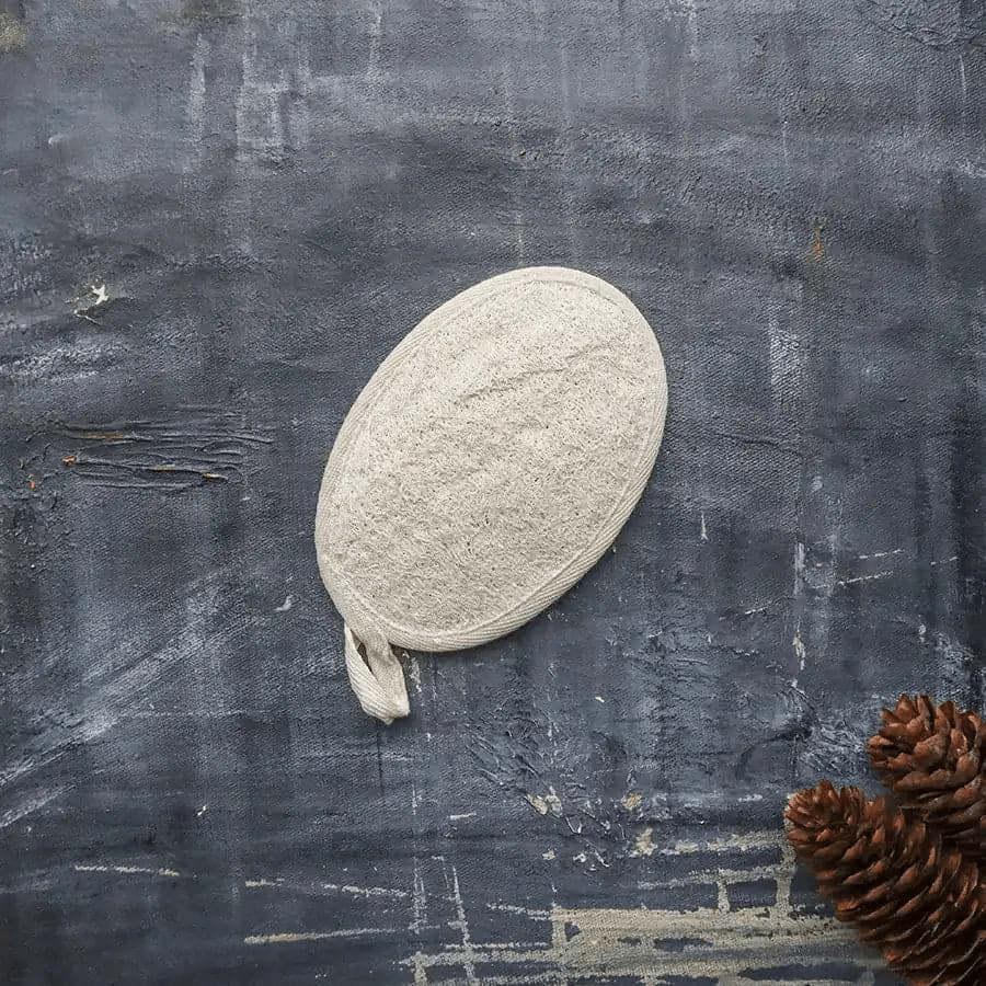 Natural Loofah Shower Pad | Eco Exfoliating Body Scrubber by GNS Beauty &amp; Personal Care