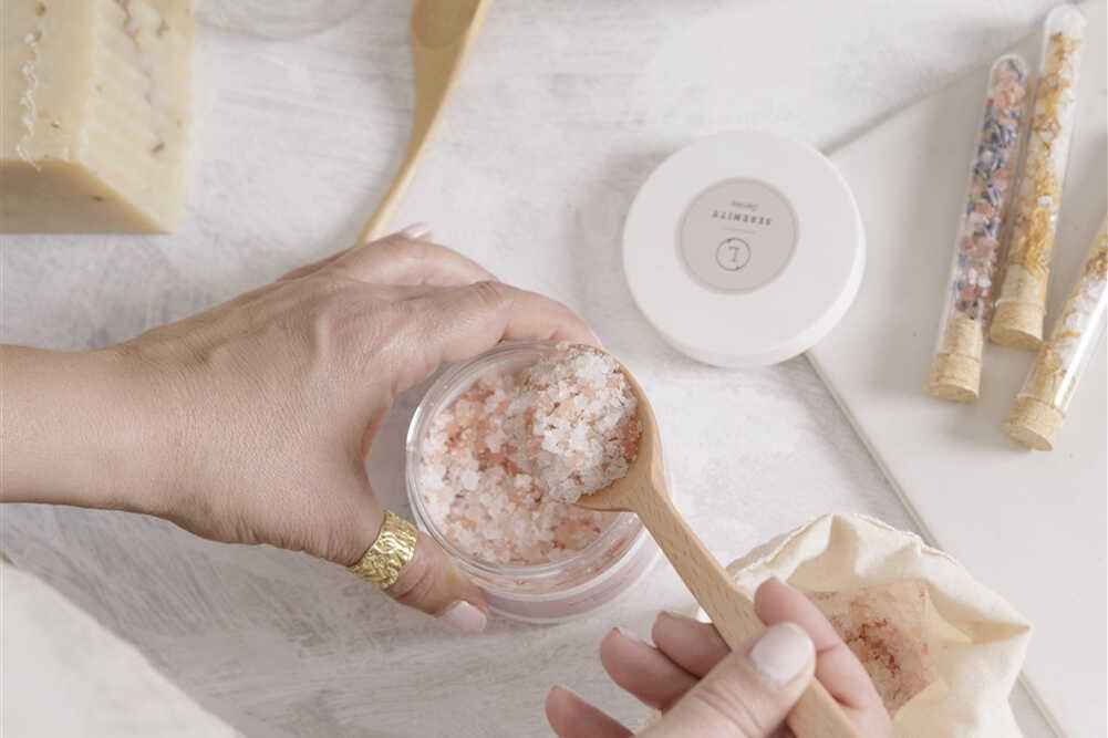 Lavender Natural Bath Salt Soak