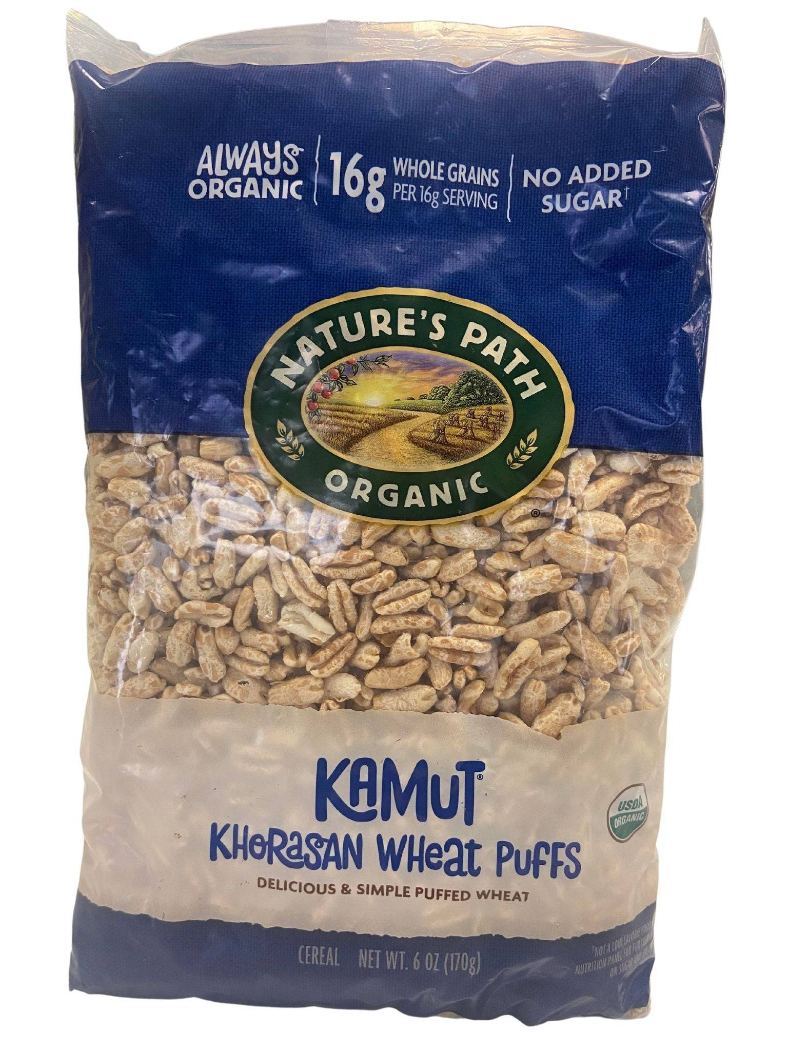 Kamut Khorasan Wheat Puffs, Organic by Country Life Natural Foods