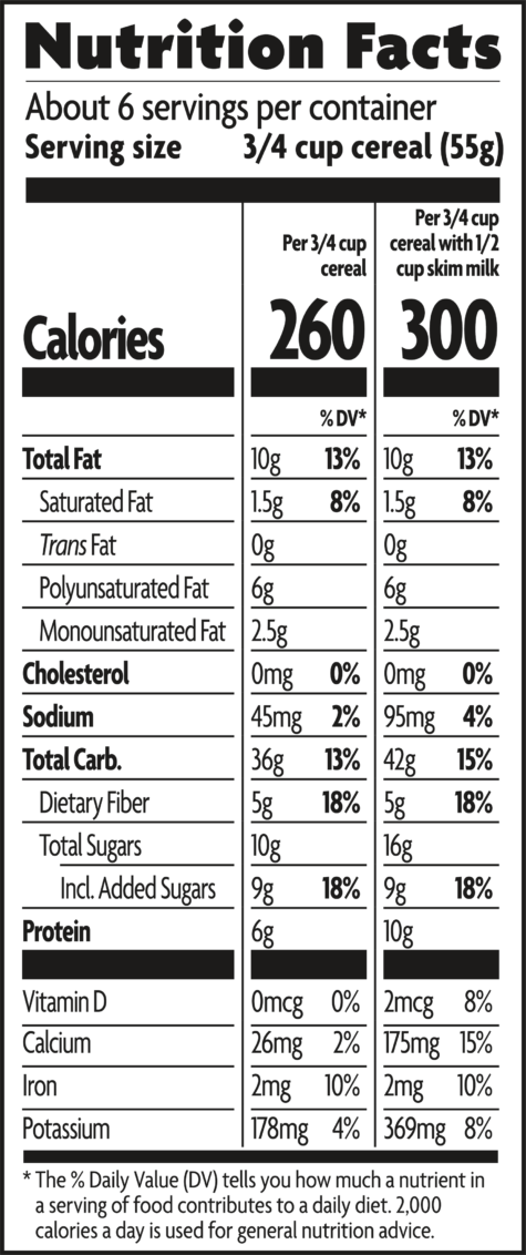 Granola, Hemp Plus, Nature&