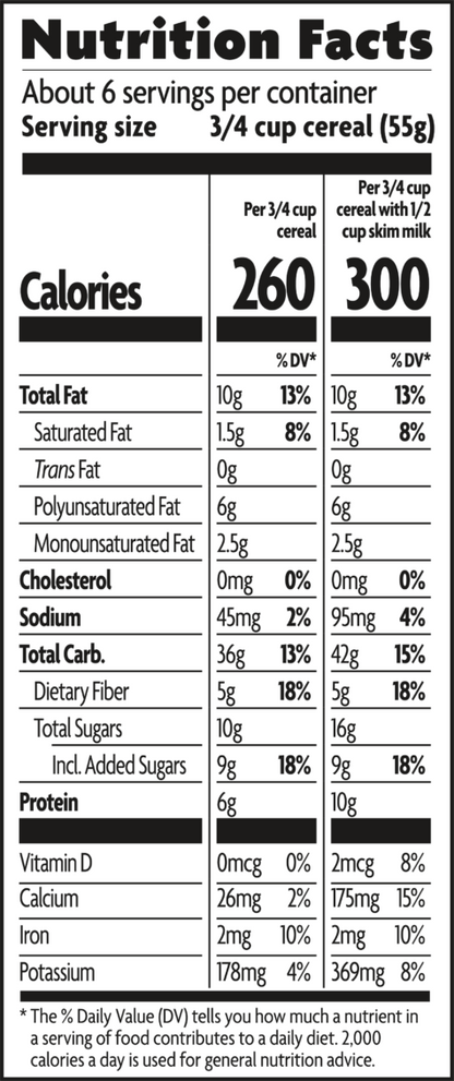 Granola, Hemp Plus, Nature&
