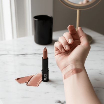 Cream Lipstick Collection | REK Cosmetics | Creamy Finish, Longwear Formula