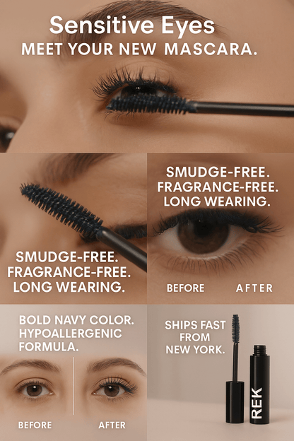 The viral Navy Sensitive Mascara that brightens your eyes without irritation