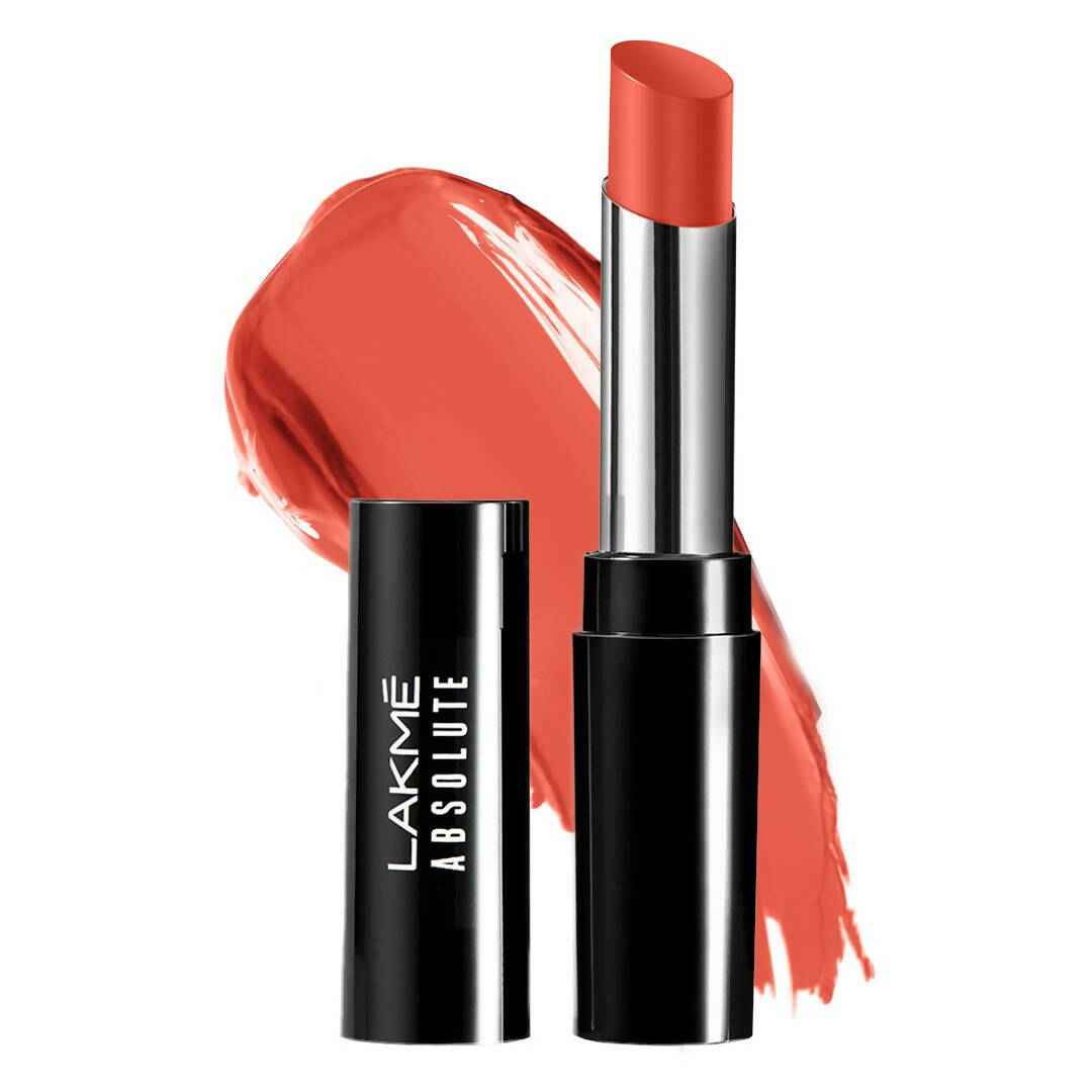 Lakme Absolute Skin Dew Satin Lipstick - 304 Red Blast