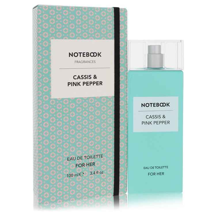 Notebook Cassis &amp; Pink Pepper by Selectiva SPA Eau De Toilette Spray 3.4 oz for Women