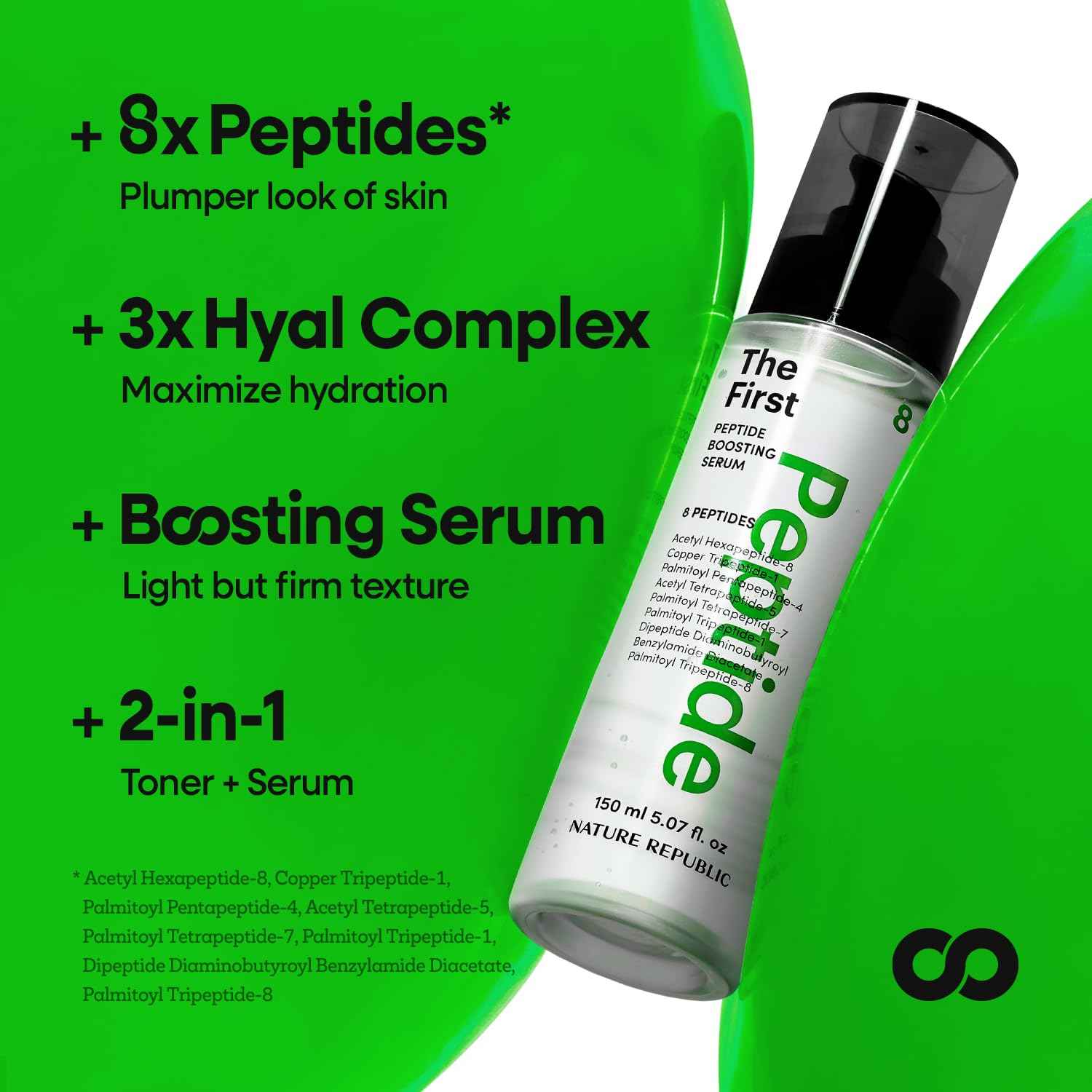 The First Peptide Boosting Serum