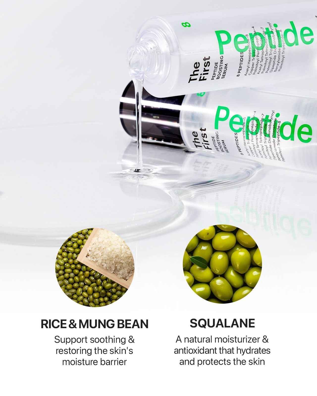 The First Peptide Boosting Serum