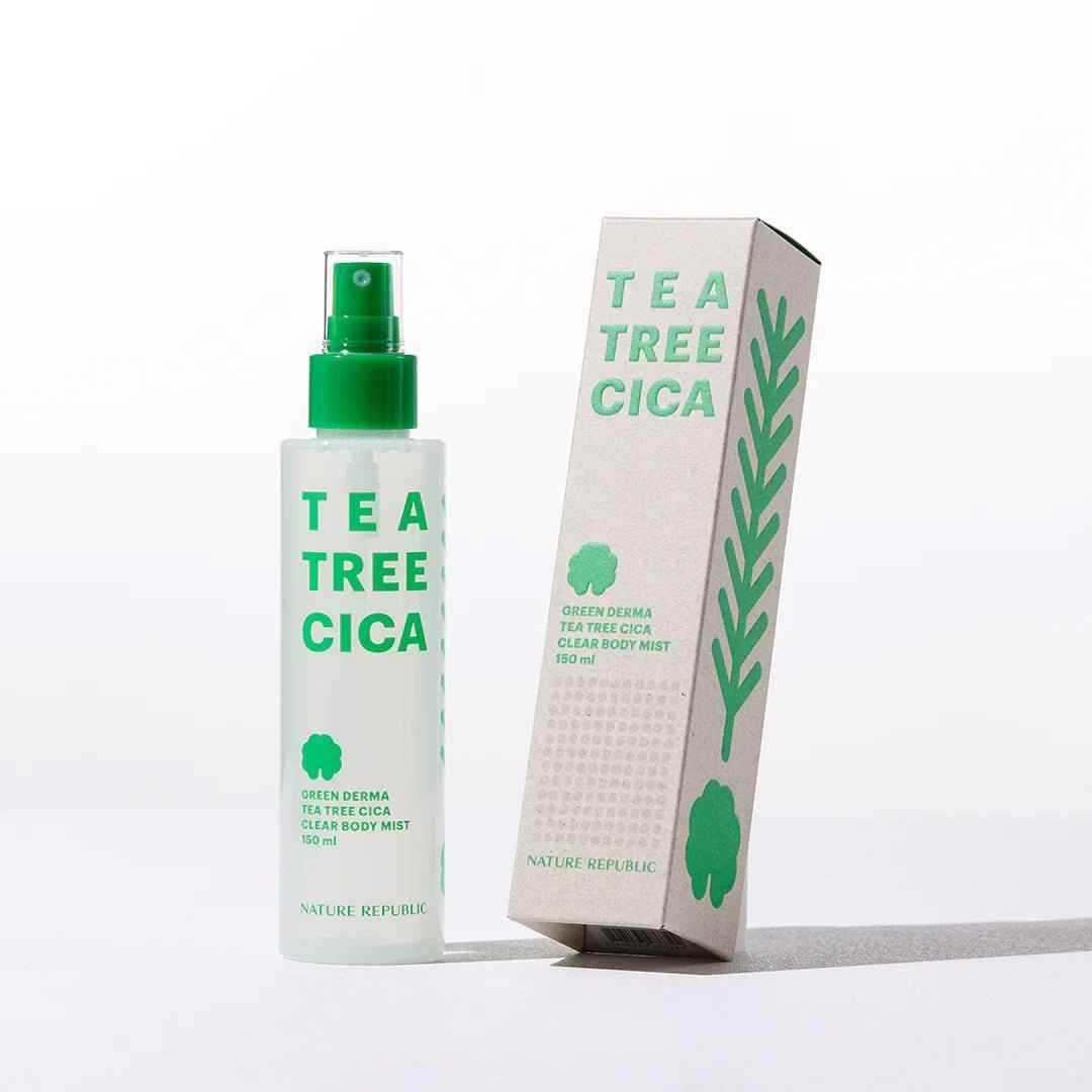 Nature Republic Green Derma Tea Tree Cica Body Mist