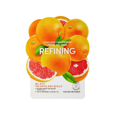 Cold Juicy Fresh Gel Mask Grapefruit Refining
