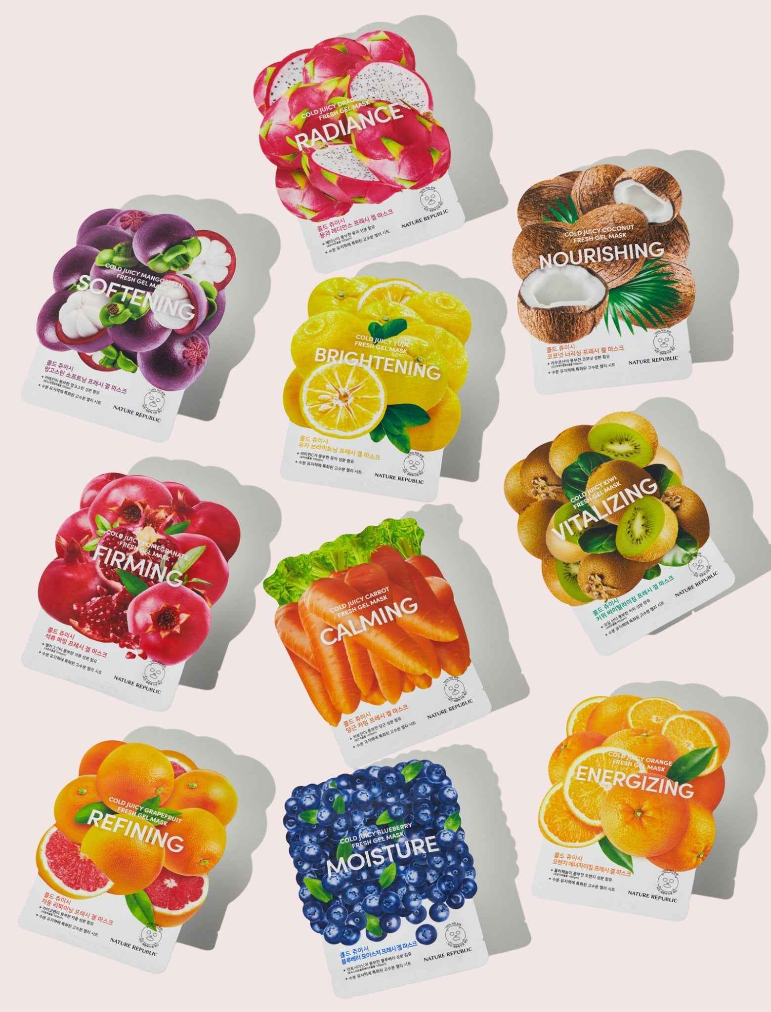 Cold Juicy Fresh Gel Mask Mangosteen Softening