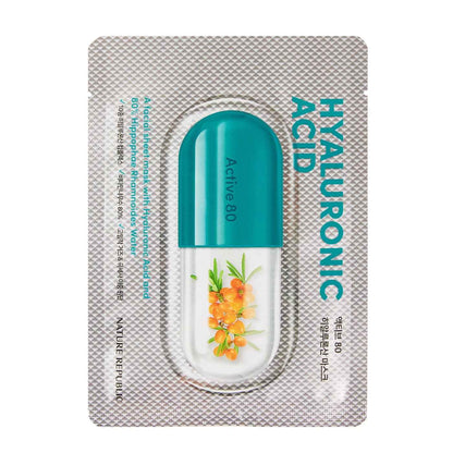 Active 80 Mask Sheet Hyaluronic Acid