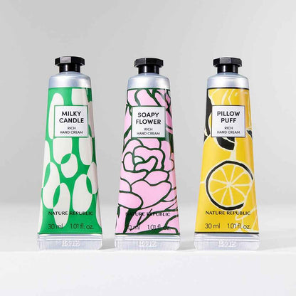 Hand &amp; Nature Rich Hand Cream Soapy Flower