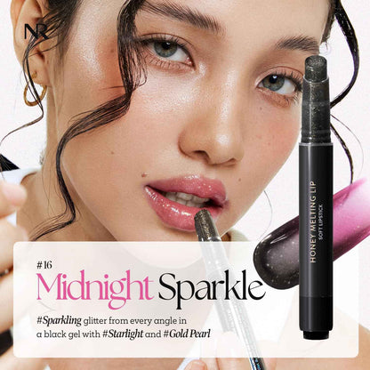 Honey Melting Lip Glitter &amp; Plumping
