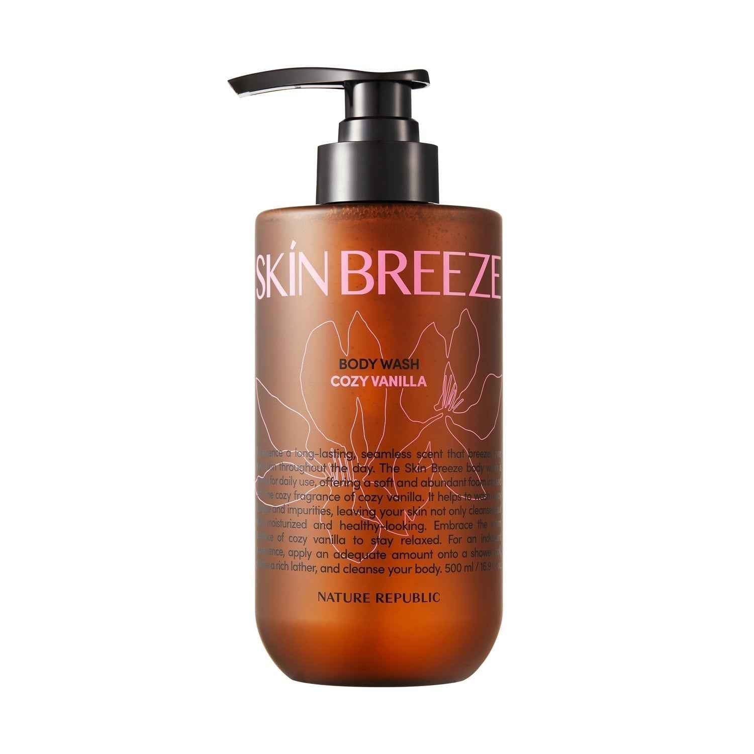 Skin Breeze Cozy Vanilla Body Wash or Body Lotion