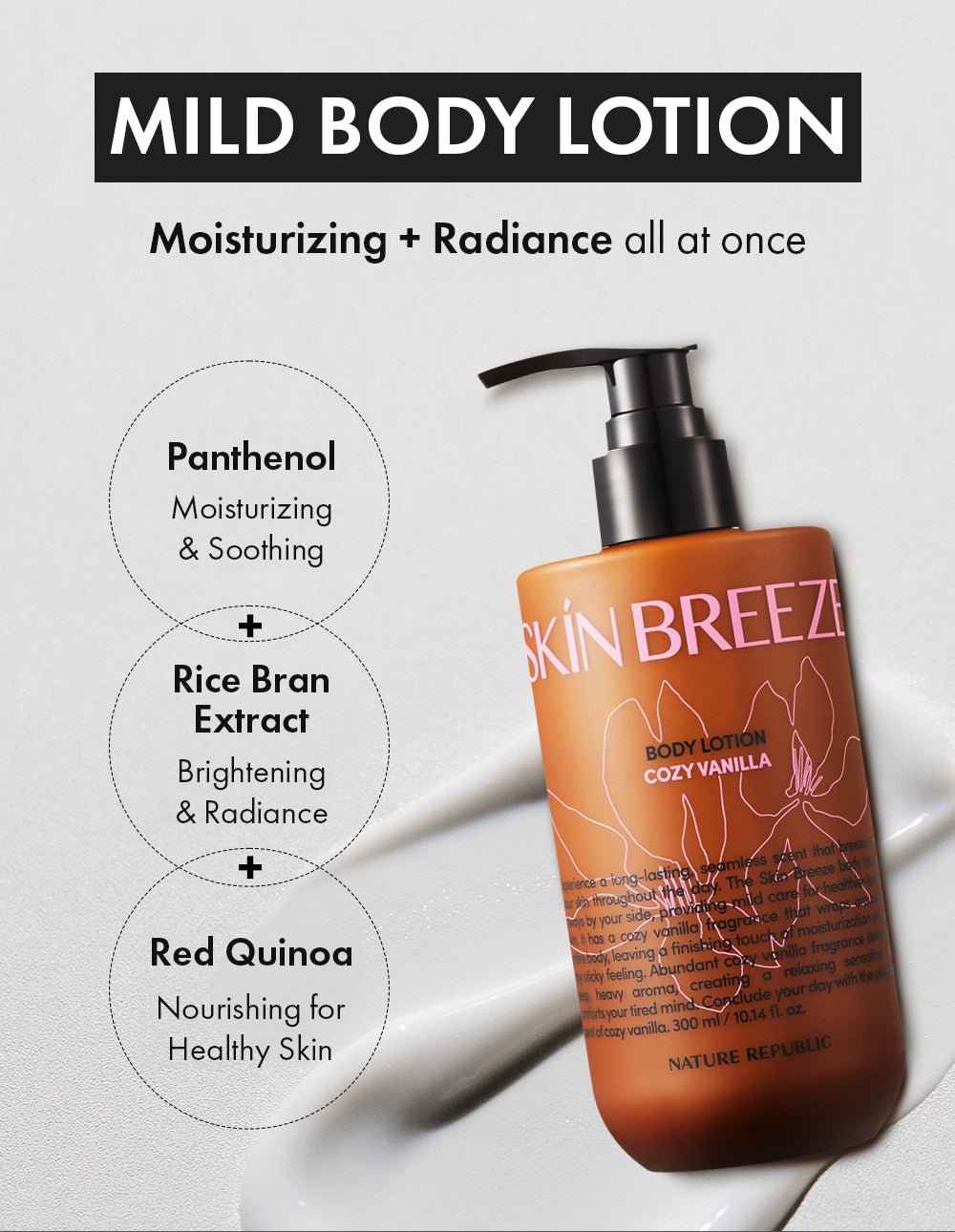 Skin Breeze Lemon Ginger Body Wash or Body Lotion