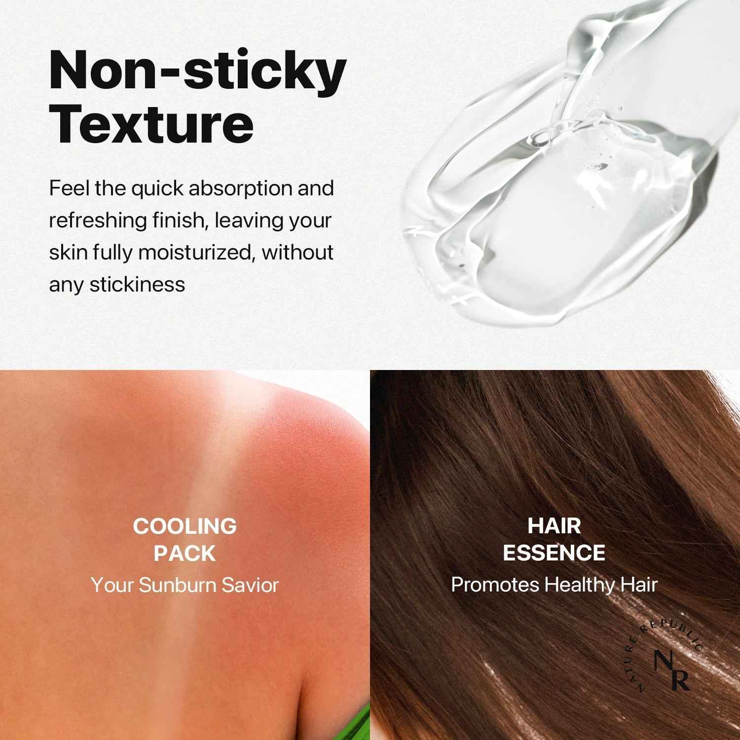 Nature Republic Mild &amp; Moisture Aloe Vera Watery Gel (Tube)