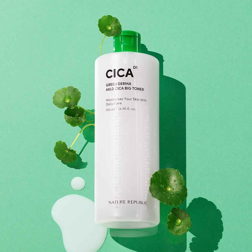 Green Derma Mild Cica Big Toner 500ml