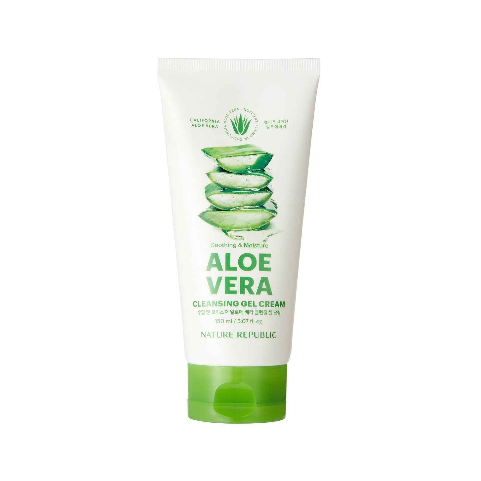 Nature Republic Aloe Vera Cleansing Gel Cream (No foam)