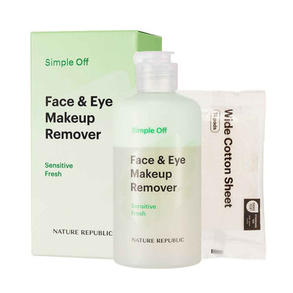 Simple Off Face &amp; Eye Makeup Remover Special Set - Sensitive Fresh