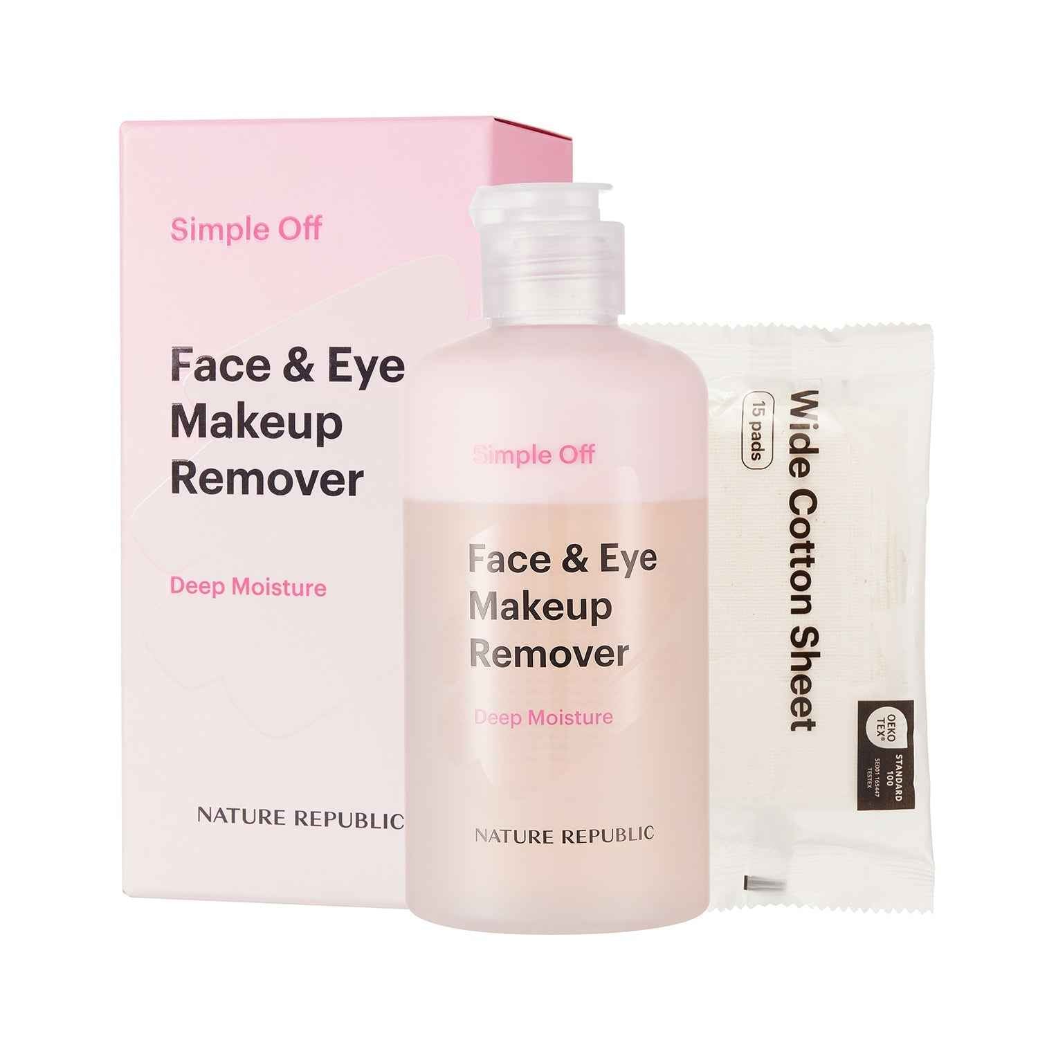 Simple Off Face &amp; Eye Makeup Remover Special Set - Deep Moisture