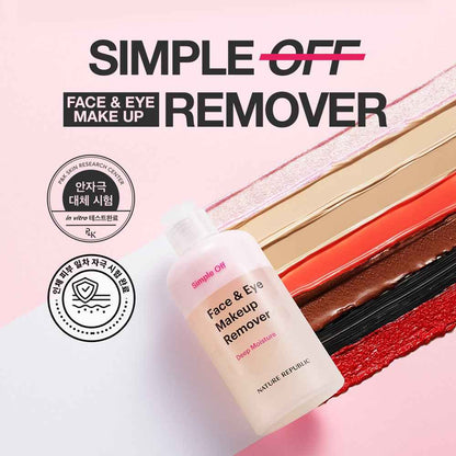 Simple Off Face &amp; Eye Makeup Remover Special Set - Deep Moisture