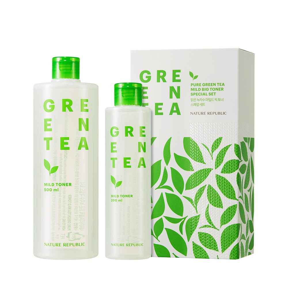 Nature Republic Pure Green Tea Big Toner Special Set