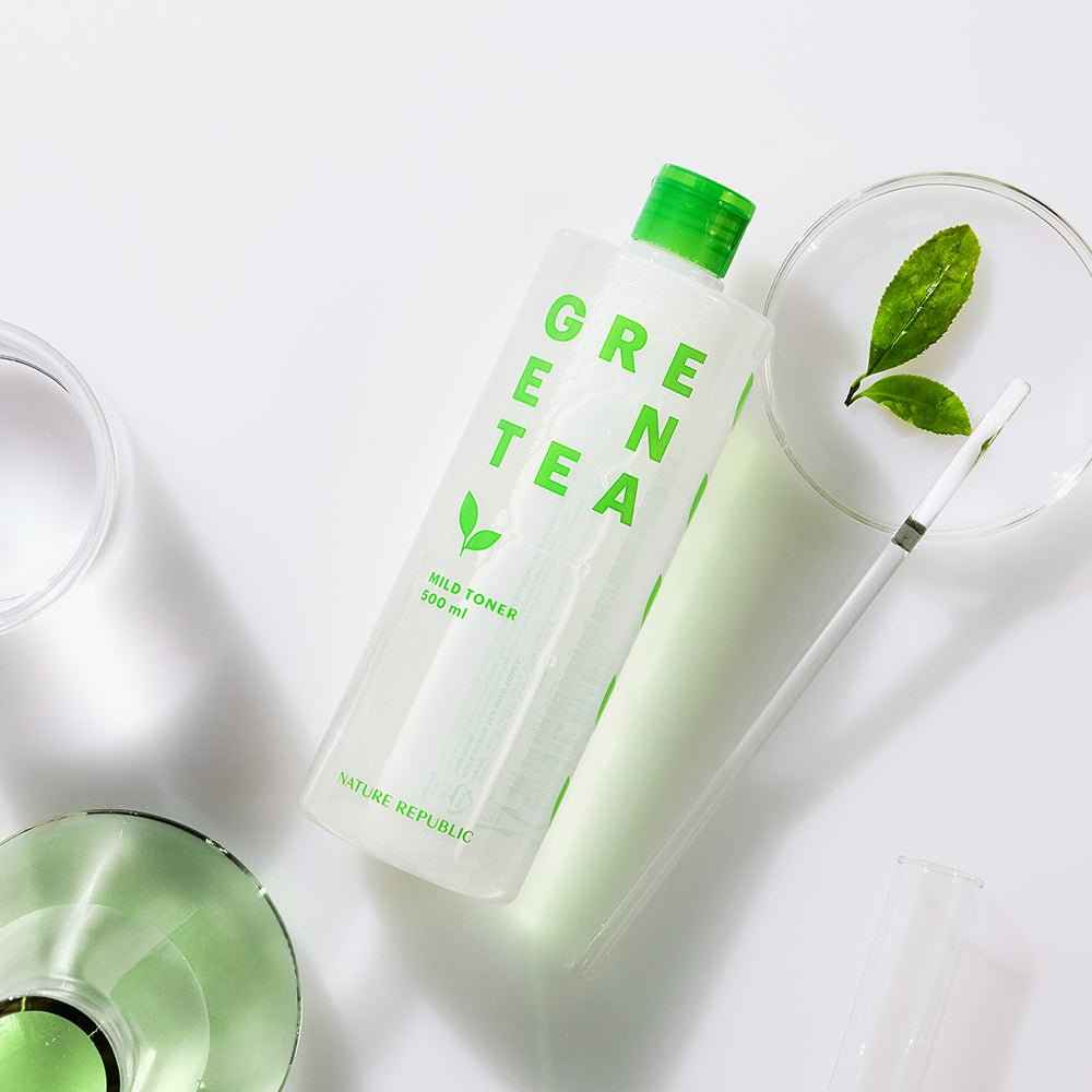 Nature Republic Pure Green Tea Big Toner Special Set
