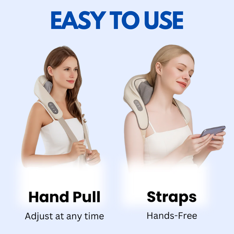 MassagePro™ Neck &amp; Shoulder Massager – Pain Relief &amp; Muscle Relaxation