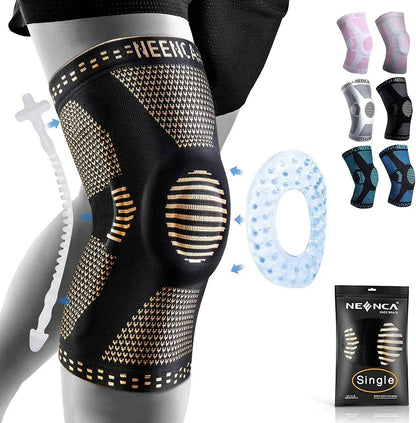 FlexiCopper™ Knee Brace – Copper Compression Support for Joint Pain Relief