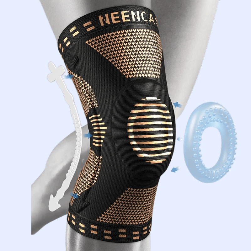 FlexiCopper™ Knee Brace – Copper Compression Support for Joint Pain Relief