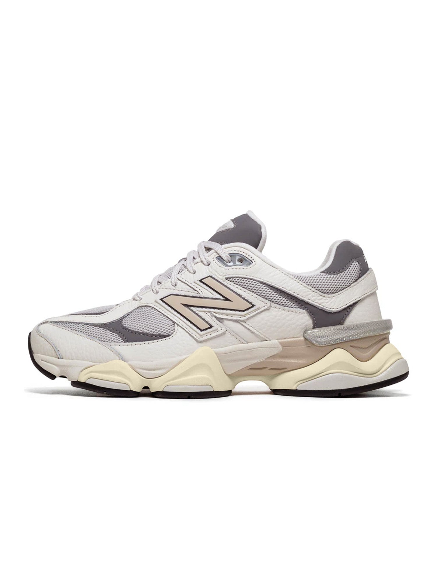 New Balance Mens 9060 Lifestyle Shoes - White/Grey by Denim Exchange