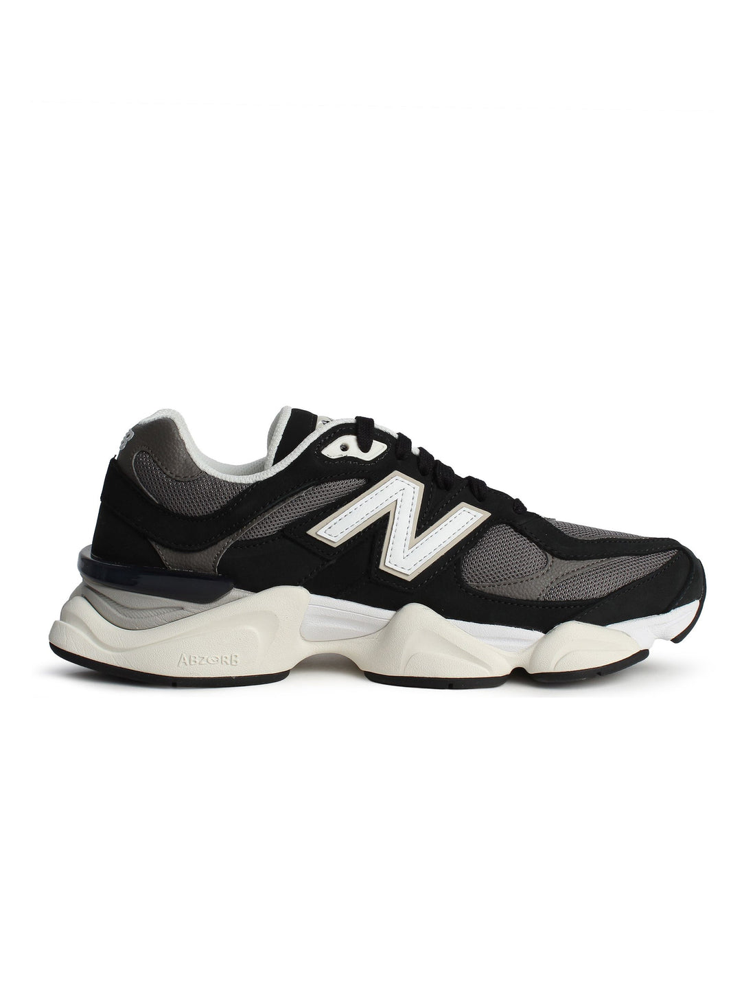 New Balance Mens 9060 Lifestyle Shoes - Black/White by Denim Exchange