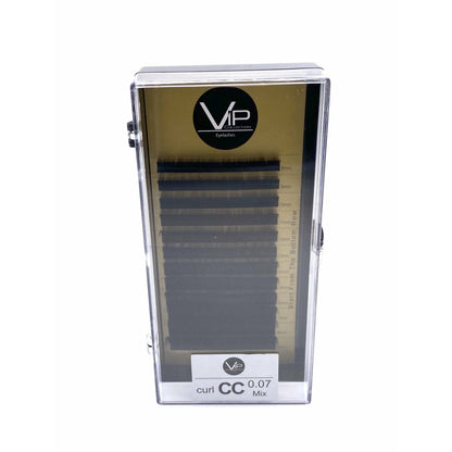 VIP Faux Mink Lash Extension 12 Lines CC Curl Mix 0.07 mm
