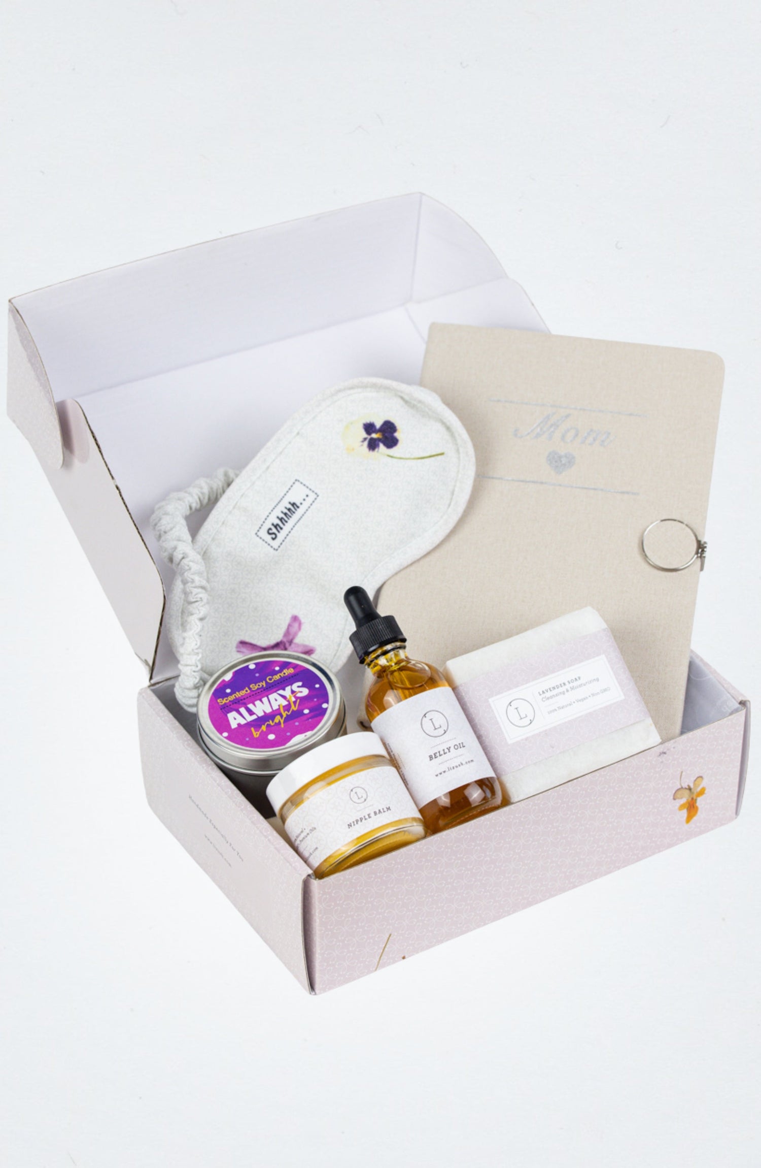Pampering Mother’s Day Gift Box – Handmade Natural Skincare &amp; Spa Kit by Lizush