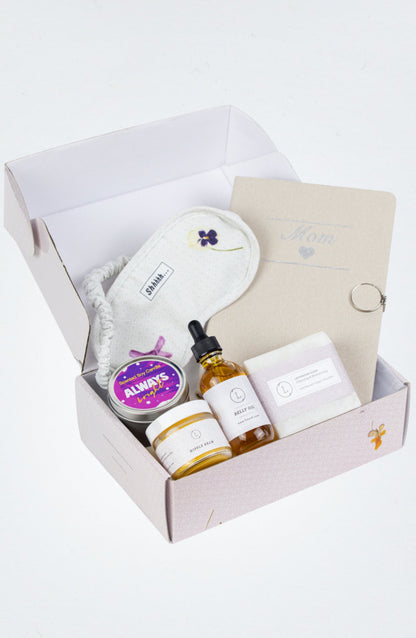 Pampering Mother’s Day Gift Box – Handmade Natural Skincare &amp; Spa Kit