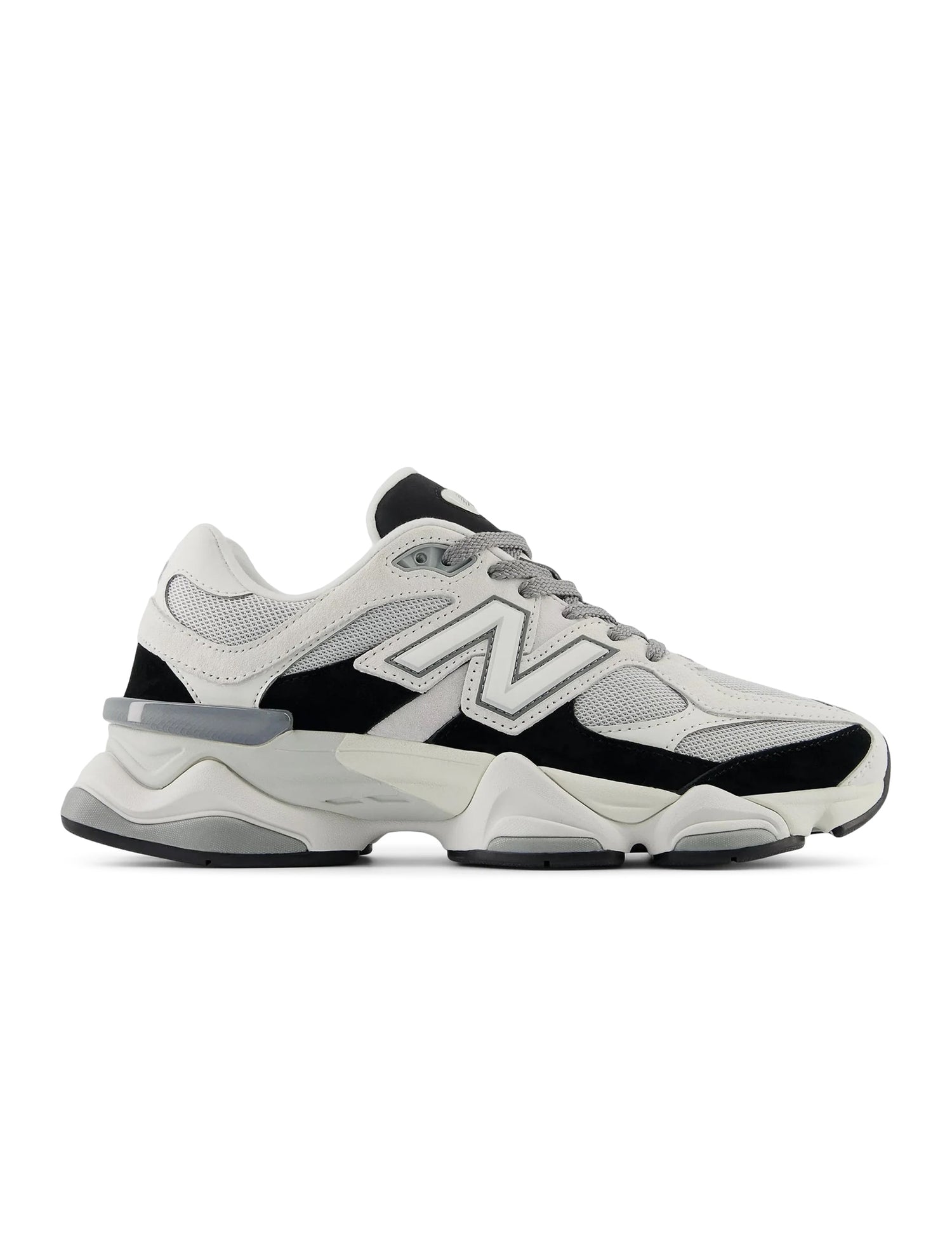 New Balance Mens 9060 Lifestyle Shoes - White/Black by Denim Exchange