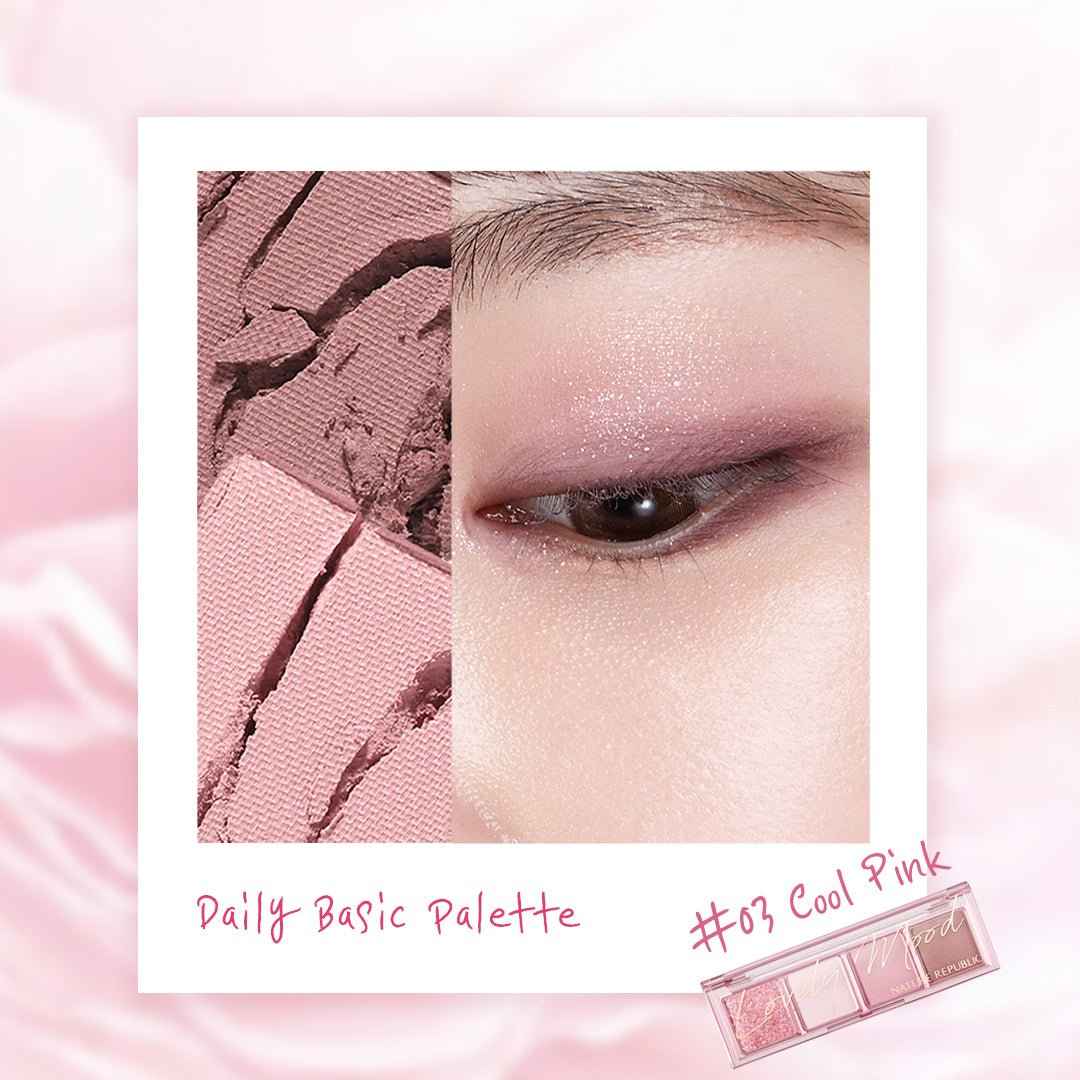 Daily Basic Eyeshadow Palette 03 Cool Pink