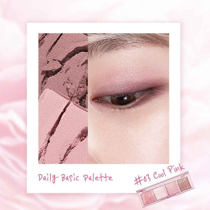 Daily Basic Eyeshadow Palette 03 Cool Pink