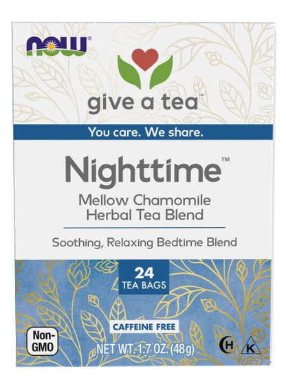 Herbal Tea, NOW by Country Life Natural Foods