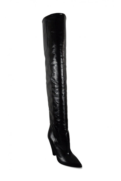 Saint Laurent Women Niki 105 Over-The-Knee Boots by Luosophy