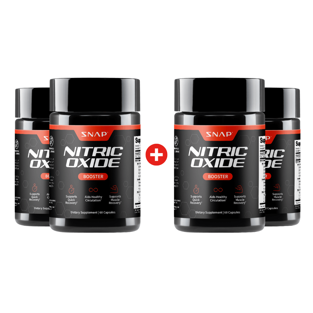 Nitric Oxide Booster - Buy 2 Get 2 Free by Snap Supplements