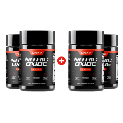 Nitric Oxide Booster - Buy 2 Get 2 Free by Snap Supplements