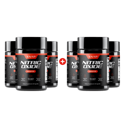 Nitric Oxide Booster - Buy 3 Get 3 Free by Snap Supplements